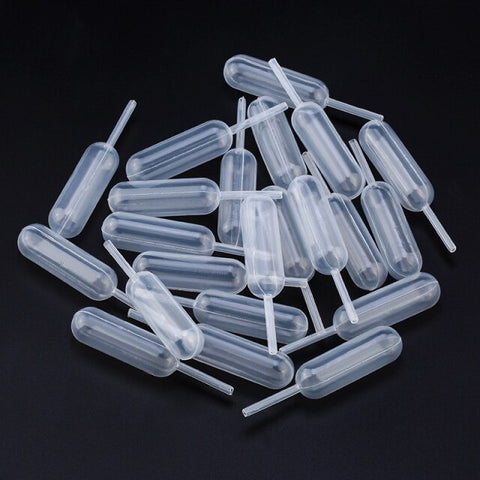 50pcs Jelly Mousse Pipette Milkshake Disposable Macaron Straw Cupcake Ice Cream Injector Baking Tools Dropper