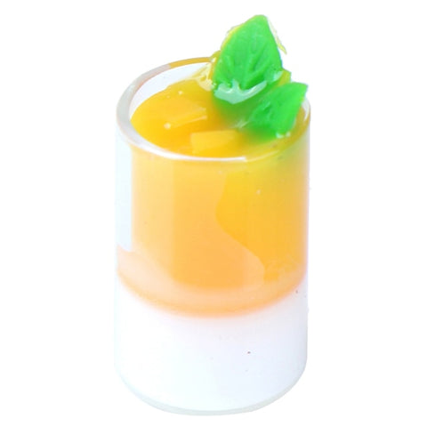 Mini Milkshake Ice Cream Lemon Milk Fruit Tea Water Cup Strawberry Banana Miniatures Dollhouse Accessories Cups Kitchen Toys