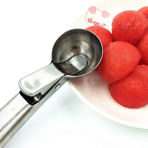 1 Pcs 7 Inches Stainless Steel Ice Cream Scoop Frozen Yogurt Dough Ice Cream Spoon Tools