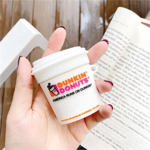 Hot Fun Ice Cream Cup Silicone Earphone Protective Bluetooth for Airpods 2 1 pro Personalized Wireless Headphone Case