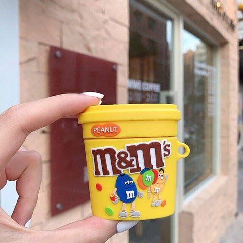 Hot Fun Ice Cream Cup Silicone Earphone Protective Bluetooth for Airpods 2 1 pro Personalized Wireless Headphone Case