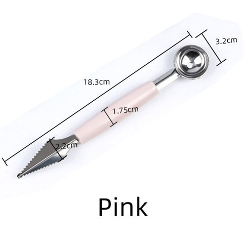 Fruit Carving Knife Watermelon Baller Ice Cream Dig Ball Tools Kitchen utensilios vegetable cutter vegetable slicer coupe legume
