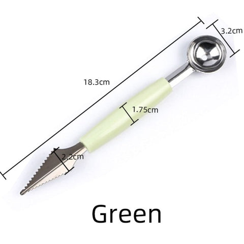 Fruit Carving Knife Watermelon Baller Ice Cream Dig Ball Tools Kitchen utensilios vegetable cutter vegetable slicer coupe legume