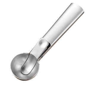 1pcs Ice Creams Scoop Stacks Stainless Steel Ice Creams Spoon Mashed Potato Watermelon Spoons Ice Ball Maker Kitchen Tools