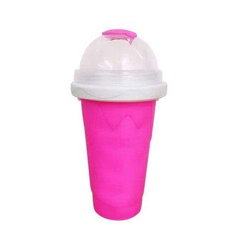 Quick-frozen Smoothies Newly Durable Slushy Ice Cream Maker Squeeze Slush Quick Cooling Cup Milkshake Bottle Smoothie Cup