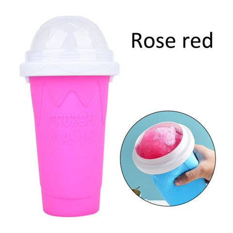 Quick-Frozen Smoothies Cup Homemade Milkshake Bottle Slush And Shake Maker Fast Cooling Cup Ice Cream Magic Slushy Maker