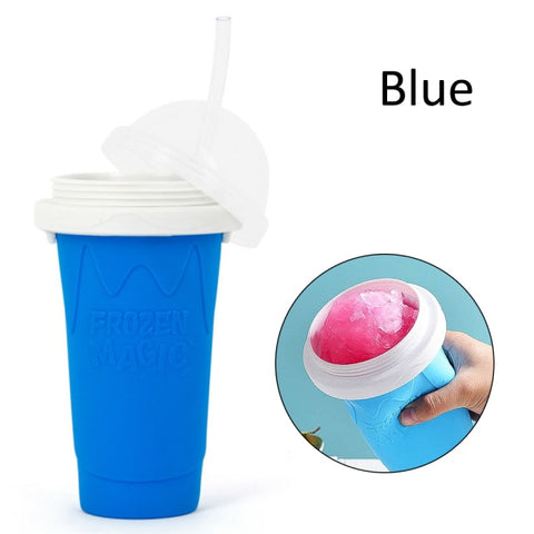 Quick-Frozen Smoothies Cup Homemade Milkshake Bottle Slush And Shake Maker Fast Cooling Cup Ice Cream Magic Slushy Maker