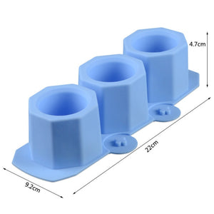 You can eat a Cup! Bar Party Drink Ice Wine Tray Cool Cup Shape Ice Cube Freeze Mold Ice Maker Mould Ice Mold Kitchen