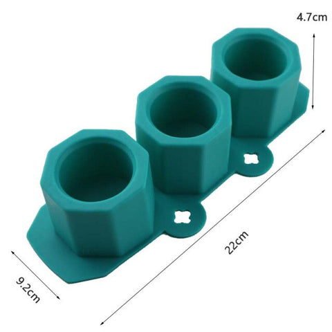 You can eat a Cup! Bar Party Drink Ice Wine Tray Cool Cup Shape Ice Cube Freeze Mold Ice Maker Mould Ice Mold Kitchen