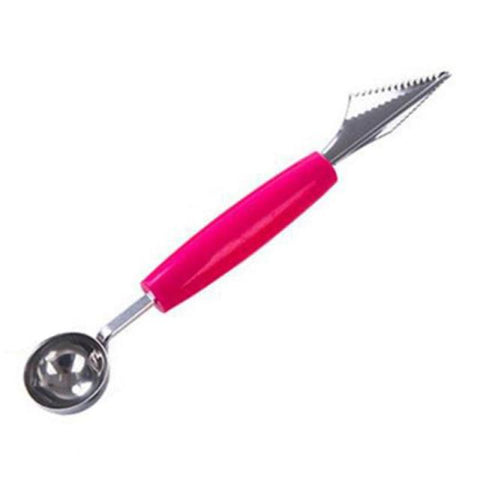 1Pcs Fruit Platter Carving Knife Melon Spoon Ice Cream Scoop Watermelon Kitchen Gadgets Accessories Slicer Tools Food Cutter