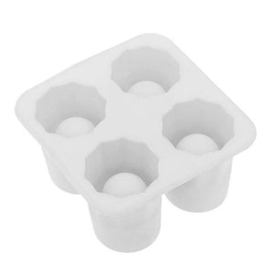Silicone Ice Cup Mould Ice Cream Maker Multifunction Ice Tray Ice Shot Glass Mold Kitchen Summer Freezing Accessories