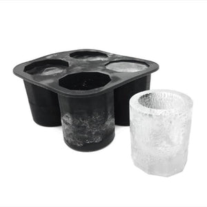 Silicone Ice Cup Mould Ice Cream Maker Multifunction Ice Tray Ice Shot Glass Mold Kitchen Summer Freezing Accessories