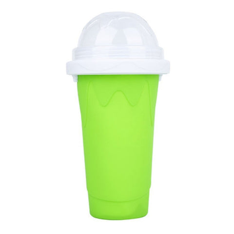 Magic Slushy Maker Squeeze Cup Slushy Maker - Diy Homemade Smoothie Cups Freeze Drinks Cup Double Layer Summer Juice Ice Cream
