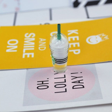 Straw Cup Ice Cream Cup Addition for Slime Charms DIY Polymer Filler Slime Accessories Toys Lizun Modeling Clay Kit for Kids