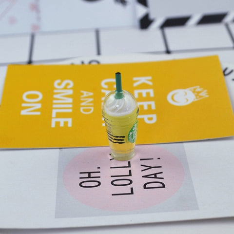 Straw Cup Ice Cream Cup Addition for Slime Charms DIY Polymer Filler Slime Accessories Toys Lizun Modeling Clay Kit for Kids