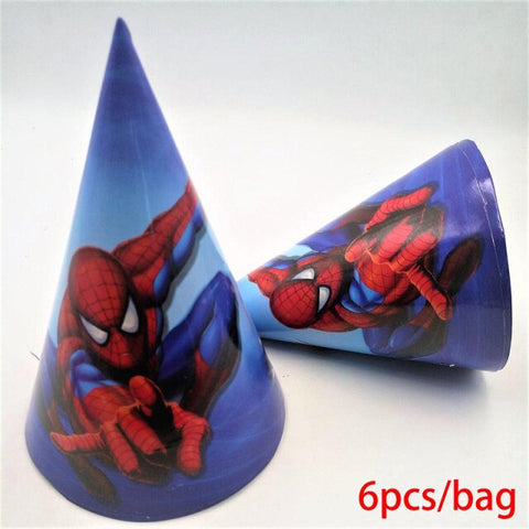 10pcs/lot Spider Ice cream Cups Kids Birthday Party Supplies Spiderman Happy Birthday Party Ice cream Bowls Wholesale Ice Cups