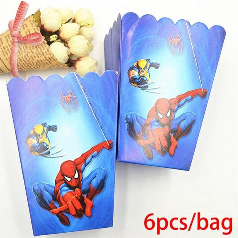 10pcs/lot Spider Ice cream Cups Kids Birthday Party Supplies Spiderman Happy Birthday Party Ice cream Bowls Wholesale Ice Cups