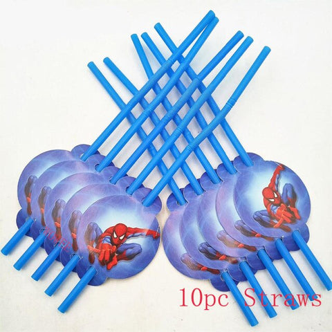 10pcs/lot Spider Ice cream Cups Kids Birthday Party Supplies Spiderman Happy Birthday Party Ice cream Bowls Wholesale Ice Cups