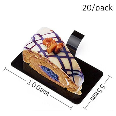 Promotion - Party Wedding Festival Supplies, 45ml Reusable Tableware Dessert/Ice Cream/Cocktail Mini Cone, 20/Pack
