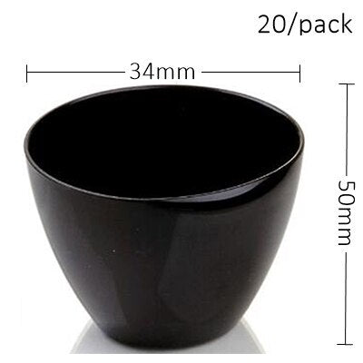 Promotion - Party Wedding Festival Supplies, 45ml Reusable Tableware Dessert/Ice Cream/Cocktail Mini Cone, 20/Pack