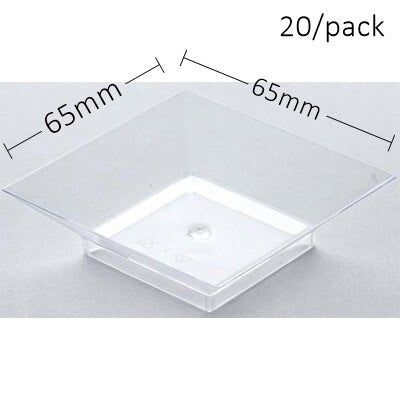 Promotion - Party Wedding Festival Supplies, 45ml Reusable Tableware Dessert/Ice Cream/Cocktail Mini Cone, 20/Pack