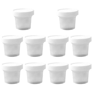 10Pcs 100ml Plastic Ice Cream Cup Yogurt Cup Dessert Container Ice Cream Mousse Jelly Pudding Milkshake Cup with Lid Store Party