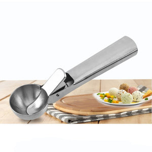 Stainless Steel Ice Cream Spoon Ice Cream Ball Miner Creative Multifunctional Ice Cream Meat Ball Spoon