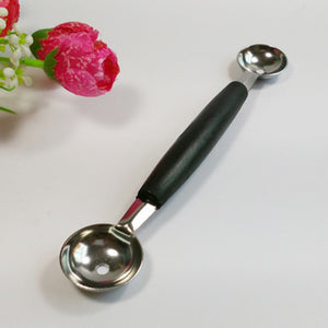 1 Pcs Double-End Multi Function Fruit Spoon Stainless Steel  Melon Baller Carving Knife Ice Cream Scoop Spoon