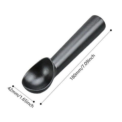 Ice Cream Scoop Kitchen Deluxe Metal Non-Stick Anti-Freeze Ice Cream Scoops Spoon 180mm Long