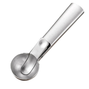 Large Ice Cream Scoop Watermelon Fruit Dessert Maker Stainless Steel Ice Cream Spoons Homemade Dessert Decoration Tools