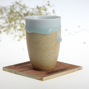 Creative ceramic cups  teacup flow glaze cup  couple cup  ice cream cups  mugs  teacup  Onsale~